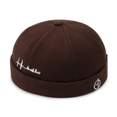 BROWN DOCKER HAT